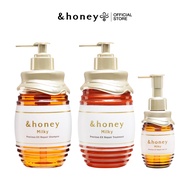 [MILKY 3 STEPS SET 1] &HONEY MILKY PRECIOUS EX REPAIR SHAMPOO+ TREATMENT+ HAIR OIL