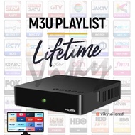 STB TV ANDROID M3U IPTV M3U SELAMANYA LIFETIME