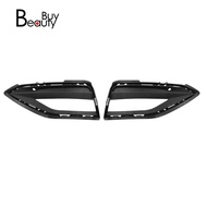 Car Front Bumper Fog Lamp Frame Fog Lamp Grille for Jetta 2019 2020