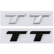 3D ABS Chrome Black TT Logo Car Rear Trunk Emblem Badge Sticker Decals for Audi TT RS MK1 8N 8J MK3 