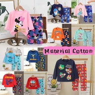1025 Kids Pajamas Kids Girl Pajamas Kids Boys Pajamas Cotton Pajamas Baju Tidur Budak Lelaki Perempu