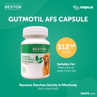 BEXTON Gutmotil Capsule (Ubat Sakit Perut Kucing & Anjing) 60TABLET