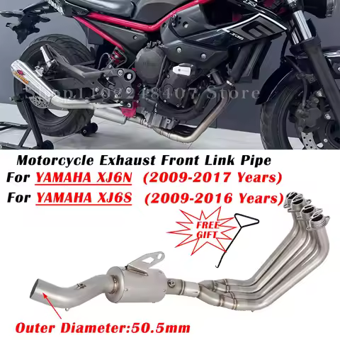 For YAMAHA XJ6N XJ6S XJ6 N S 2009 - 2015 2016 2017 Motorcycle Exhaust Escape System Modified Muffler