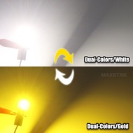 MAXGTRS หลอดไฟ Led H3 80W2ชิ้นหลอดไฟ Led ไฟรถยนต์อัตโนมัติแหล่งไฟรถยนต์ DC 12V-24V 6500K/3000K ไฟหน้