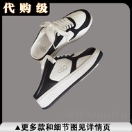 [Daigou Grade] ALO White Shoes ALO YOGA Latest Panda Color Matching Thick-Soled White Shoes Casual S