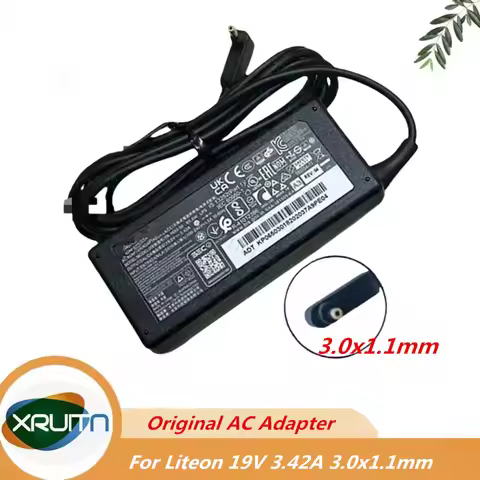 Original LITEON PA-1650-50 19V 3.42A 65W 3.0x1.0mm AC Adapter Charger For ACER Laptop Power Supply A