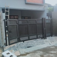 pintu sliding | pagar besi model dorong | pagar garasi | pintu garasi