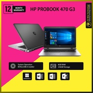 USED ORIGINAL HP PROBOOK 470 G3 / WINDOWS / i5-6200U / 8GB RAM / 256GB SSD / NETFLIX / OFFICE / STUD