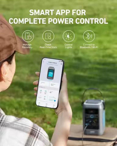 DC Power Bank Station 288Wh 90000mAh Portable 300W Power Station LiFePO4 Battery