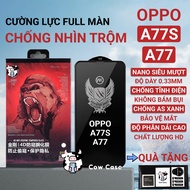 Oppo A77s, A77 anti-peeping full screen tempered glass | Screen protector for oppo Pancase
