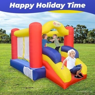 Children's Home Inflatable Trampoline Outdoor Inflatable Castle Naughty Castle Slide Indoor Family Foldable Trampoline