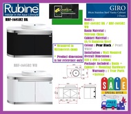 Rubine GIRO RBF-1685D2 80cm Stainless Steel 2 Doors Vanity Cabinet | TWO COLOURS | FREE AND FAST DELIVERY