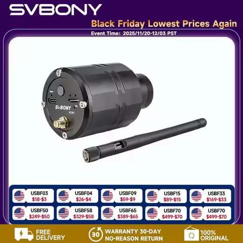 SVBONY 2MP SC001 1.25inch Spotting Scope Camera with Wifi 1080P Wireless Camera for SV406P SA401 SV4