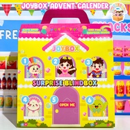 Joybox Advent Calendar Slime – Cute Children's Toy Filled with Slime Surprise
