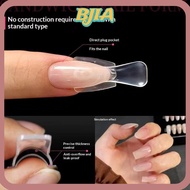 ✿BJA✿ 60/240/300 Pcs Dual Nail Forms, Acrylic Oval Coffin Nail Forms,  15 Size Oval No Paper Forms S
