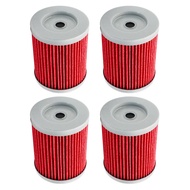 1/2/4 pcs Motorcycle Parts Oil Filter For SYM Maxsym 400 400I 2011 2012 2013 2014 2015 SYM Maxsym 60