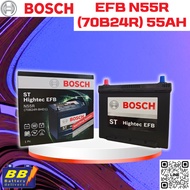 Battery BOSCH EFB N55R 70B24R 55Ah Dry