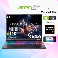 [FREE Borderlands 4 + $300 OFF] [New NVIDIA RTX5070 & Ryzen AI 9 365 Copilot+PC] Acer Nitro 16 Slim 