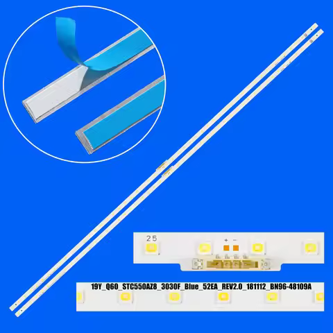 LED Backlight strip For QE55Q60RAT UN55RU8000F UN55RU800DF QN55Q60RAF QN55LS01RAF UN55RU800D QA55Q60