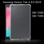 Samsung Tab A 8.0 2019 T295 Transparent Flexible Shockproof Case