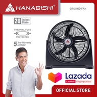 Hanabishi Ground Fan HHURRIC-20 | 20-inch Hurricane Fan Ground Fan hhurric20