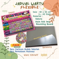 👑SiKraff👑 Jadual Waktu Flexible / Jadual Kelas Boleh Ubah