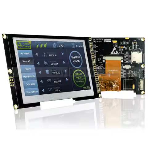 SPI 800x480 4.3 inch TFT LCD Display with RA8875 Controller Board,SPI+I2C+Parallel Interface,Optiona