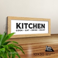 Wall Decoration Kitchen Room Decoration Room Sign Walldecor Sign Board – Kitchen WK07
