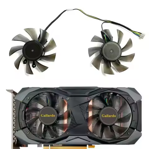 For Manli GTX1660 Super Gallardo GTX 1660TI 6G OC GALLARDO GALLARDO graphics card New 75MM 4PIN GTX1