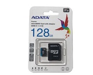 ADATA威剛 終身保固 內附轉接卡 MicroSD UHS-I Class10 SD記憶卡 128G SDXC卡