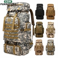 80L Outdoor Hiking Backpack Waterproof Camo Tactital Backpack Hiking Beg Camping Backpack Travel Ruc