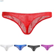 underwear Bikini Knicker Breathable Mens Thong Lace Briefs Comfortable