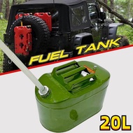 ถังน้ำมัน แกลลอนน้ำมัน 20 ลิตร AP Oil Tank 20L Green น้ำมันเหล็กหนาถังน้ำมันดีเซลถังน้ำมันรถยนต์ถังส