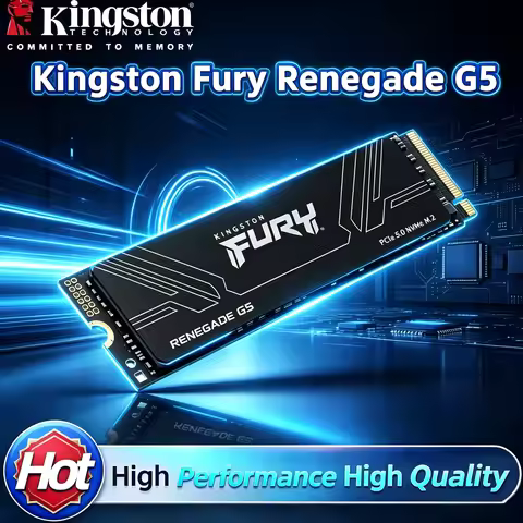 Kingston Fury Renegade G5 SSD 1TB 2TB 4TB M.2 2280 NVMe PCIe5.0 Internal Solid State Drive Max 14800
