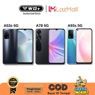 OPPO A53s / A57 / A77 / A78 / A93s All 5G RAM 8GB / 256GB hp baru bisa COD Kredit Smartphone Origina