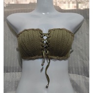 Bra Size A34/75 (No Wire) Green 2nd Hand ️