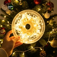 164ft 1500LED Firecracker String Light Silver Wire Warm White Lights | Plug in | 8 Modes Remote Wate