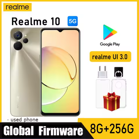 OPPO Realme 10 5G smartphone Global firmware MTk Dimensity 700 Realme UI 3.0 6.6" 8GB 256GB 50MP+8MP