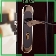 [Amleso] 1 Set Minimalism Interior Lock Latch Bedroom Privacy Lever Lockset Hardware