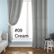 Dimmer Night Curtain Ready Made Bedroom curtain 68 90 inches height (C08 1007)