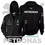 F1 Formula F1 Racing Suit 2023 Mercedes-Benz AMG Fleet Hooded Sweatshirt Casual Top Hoodie Jacket