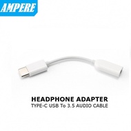 Converter audio type C to aux 3.5mm USB C HEADSET JACK ADAPTER Connection XIAOMI 12T 12S 12 PRO 12S 