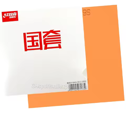 DHS Hurricane 3 National table tennis rubber Original pips-in Orange Sponge DHS ping pong sponge Hur