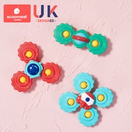 Scoornest UK Baby Kids Spinner Cute Animals Flower Spinning Toys Bathtoy Fun Bathtoys Budak Mainan
