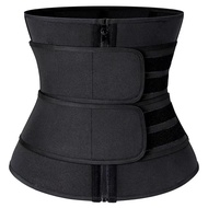 Unisex double strengthening abdominal belt bondage fat reduction belt sports sweat corset weight loss thin belly artifac