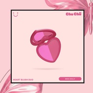 ◈ ☽ ♞,♘Chu Chu Beauty Heart Blush Duo in Miss Dolly