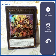 [FS Yugioh] Genuine Yugioh Card Number 54: Lion Heart - Silver Ultra Rare