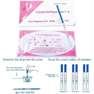HCG Pregnancy Strip Test Pack - White