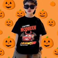 100-5XL Cars&Halloween 11 children's T-shirt comes in 8 colors to choose from, suitable for boys and