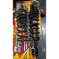 RACE POWER ADJUSTABLE REBOUND REAR SHOCK WITH FREE SPRING (CLICK125/150/Nmax/aerox)